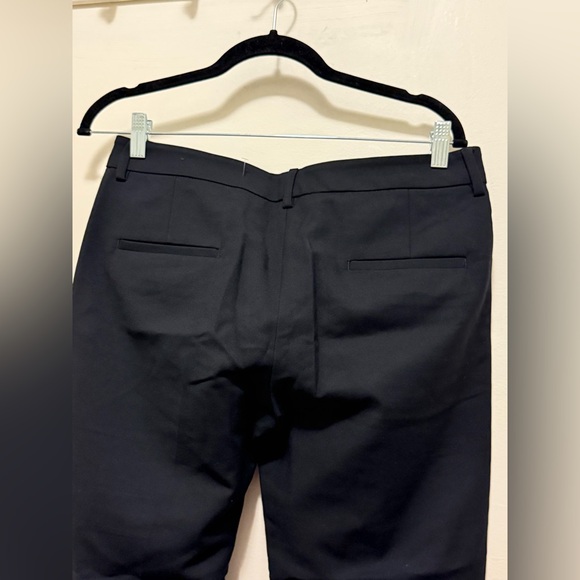 ZARA Womens Black Pants Full Length with side Slit Bottoms. Sz Medium - Picture 5 of 6